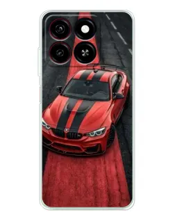 Чехол для ZTE Blade A35 с картинкой «BMW на красной дорожке»