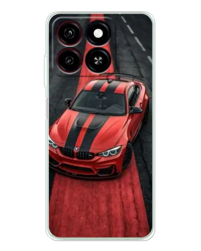 Чехол для ZTE Blade A35 с картинкой «BMW на красной дорожке»