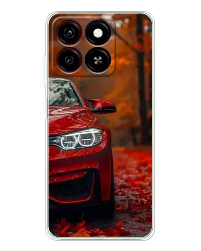 Чехол для ZTE Blade A35 с картинкой «Осенняя BMW M4»