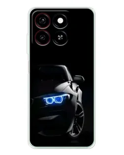 Чехол для ZTE Blade A35 с картинкой «BMW — ночной взгляд»