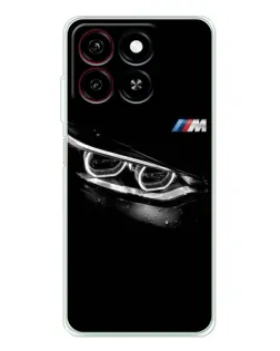 Чехол для ZTE Blade A35 с картинкой «BMW — взгляд тигра»