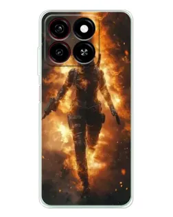 Чохол для ZTE Blade A35 з картинкою «BMW — швидкість у дощі» Чохол для ZTE Blade A35 з картинкою «BMW — швидкість у дощі»
