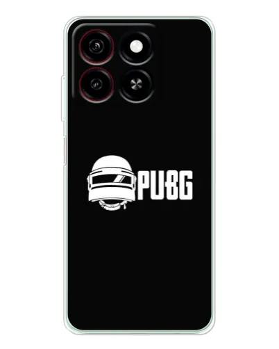 Чехол для ZTE Blade A35 с картинкой «PUBG — классический лого»