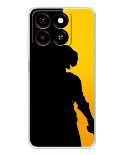 Чехол для ZTE Blade A35 с картинкой «Тень воина PUBG»