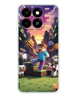 Чохол для ZTE Blade A35 з картинкою «Стів на фермі» Чохол для ZTE Blade A35 з картинкою «Стів на фермі»
