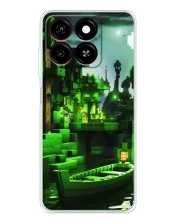 Чохол для ZTE Blade A35 з картинкою «Minecraft лісовий пейзаж» Чохол для ZTE Blade A35 з картинкою «Minecraft лісовий пейзаж»