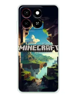 Чохол для ZTE Blade A35 з картинкою «Печера Майнкрафт» Чохол для ZTE Blade A35 з картинкою «Печера Майнкрафт»
