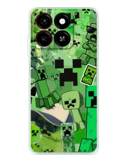 Чохол для ZTE Blade A35 з картинкою «Кріпери Minecraft» Чохол для ZTE Blade A35 з картинкою «Кріпери Minecraft»