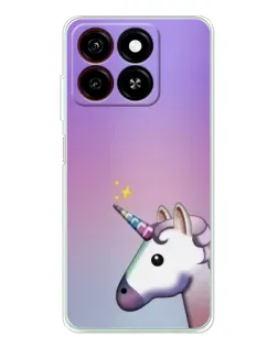 Чехол для ZTE Blade A35 с картинкой «Единорог градиент» Чехол для ZTE Blade A35 с картинкой «Единорог градиент»