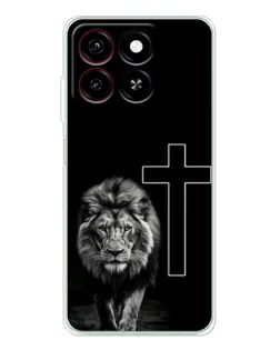 Чехол для ZTE Blade A35 с картинкой «Лев и Крест» Чехол для ZTE Blade A35 с картинкой «Лев и Крест»