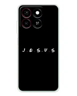 Чехол для ZTE Blade A35 с картинкой «Точки веры J.E.S.U.S.»