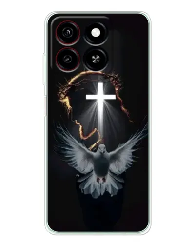 Чехол для ZTE Blade A35 с картинкой «Голубь и Свет»