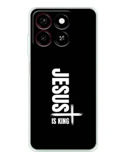 Чехол для ZTE Blade A35 с картинкой «Вертикаль веры Jesus»