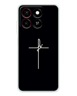 Чехол для ZTE Blade A35 с картинкой «Тонкий крест» Чехол для ZTE Blade A35 с картинкой «Тонкий крест»
