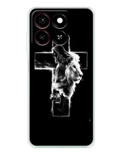 Чехол для ZTE Blade A35 с картинкой «Сияющий крест Jesus» Чехол для ZTE Blade A35 с картинкой «Сияющий крест Jesus»