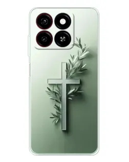 Чехол для ZTE Blade A35 с картинкой «Оливковая ветвь» Чехол для ZTE Blade A35 с картинкой «Оливковая ветвь»