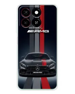 Чохол для ZTE Blade A35 з картинкою «Mercedes — білий карбон» Чохол для ZTE Blade A35 з картинкою «Mercedes — білий карбон»