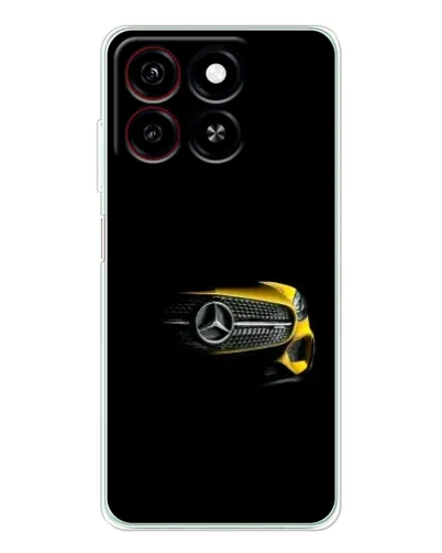 Чехол для ZTE Blade A35 с картинкой «Mercedes — ретро стиль»