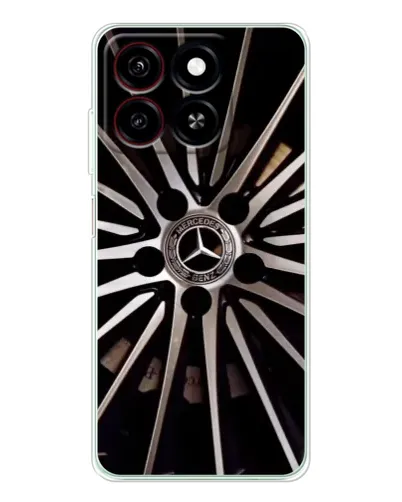 Чехол для ZTE Blade A35 с картинкой «Диск Mercedes»