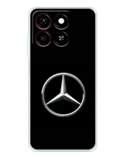 Чехол для ZTE Blade A35 с картинкой «Mercedes классический лого»