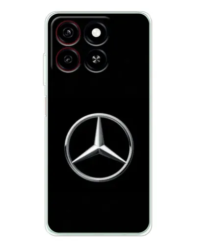 Чехол для ZTE Blade A35 с картинкой «Mercedes классический лого»