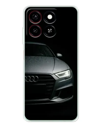 Чехол для ZTE Blade A35 с картинкой «Audi — детализация кузова» Чехол для ZTE Blade A35 с картинкой «Audi — детализация кузова»