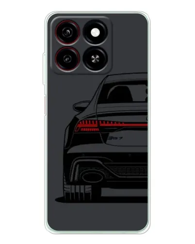 Чехол для ZTE Blade A35 с картинкой «Задняя часть Audi — арт» Чехол для ZTE Blade A35 с картинкой «Задняя часть Audi — арт»