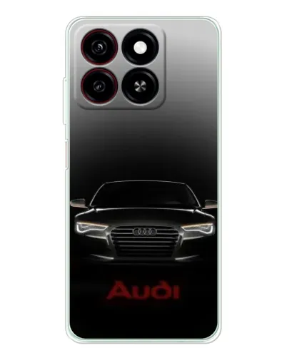 Чехол для ZTE Blade A35 с картинкой «Audi — градиентный контур» Чехол для ZTE Blade A35 с картинкой «Audi — градиентный контур»