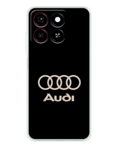 Чехол для ZTE Blade A35 с картинкой «Audi — золотой логотип» Чехол для ZTE Blade A35 с картинкой «Audi — золотой логотип»