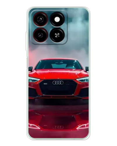 Чехол для ZTE Blade A35 с картинкой «Audi RS — красный стиль» Чехол для ZTE Blade A35 с картинкой «Audi RS — красный стиль»