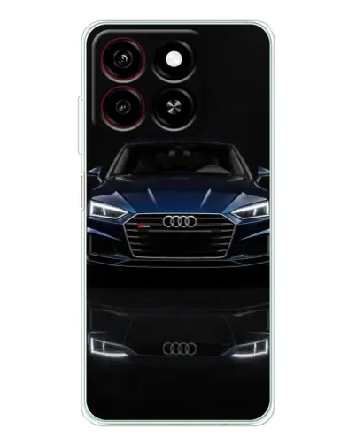 Чехол для ZTE Blade A35 с картинкой «Audi — ночное отражение» Чехол для ZTE Blade A35 с картинкой «Audi — ночное отражение»