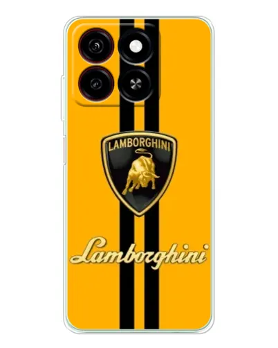 Чехол для ZTE Blade A35 с картинкой «Lamborghini Stripe желтый» Чехол для ZTE Blade A35 с картинкой «Lamborghini Stripe желтый»