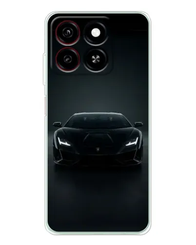 Чехол для ZTE Blade A35 с картинкой «Черный Lamborghini Aventador» Чехол для ZTE Blade A35 с картинкой «Черный Lamborghini Aventador»