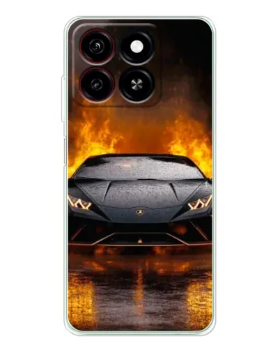 Чехол для ZTE Blade A35 с картинкой «Lamborghini в огне» Чехол для ZTE Blade A35 с картинкой «Lamborghini в огне»