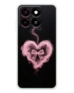 Чехол для ZTE Blade A35 с картинкой «Дымчатое сердце» Чехол для ZTE Blade A35 с картинкой «Дымчатое сердце»