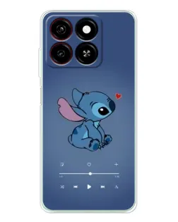 Чехол для ZTE Blade A35 с картинкой «Музыкальный Stitch» Чехол для ZTE Blade A35 с картинкой «Музыкальный Stitch»