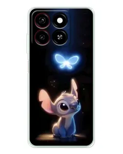 Чехол для ZTE Blade A35 с картинкой «Сияющий Стич» Чехол для ZTE Blade A35 с картинкой «Сияющий Стич»