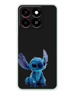 Чехол для ZTE Blade A35 с картинкой «Стич на черном» Чехол для ZTE Blade A35 с картинкой «Стич на черном»