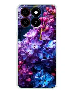 Чехол для ZTE Blade A35 с картинкой «Сиреневый цвет»