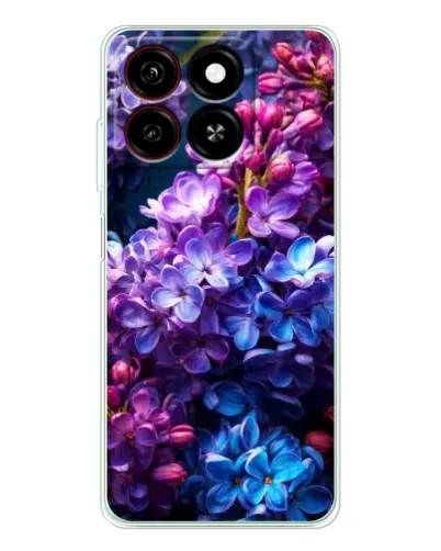 Чехол для ZTE Blade A35 с картинкой «Сиреневый цвет»