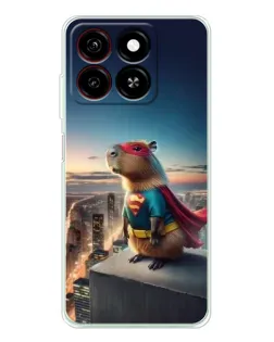 Чехол для ZTE Blade A35 с картинкой «Капи-мен супергерой» Чехол для ZTE Blade A35 с картинкой «Капи-мен супергерой»