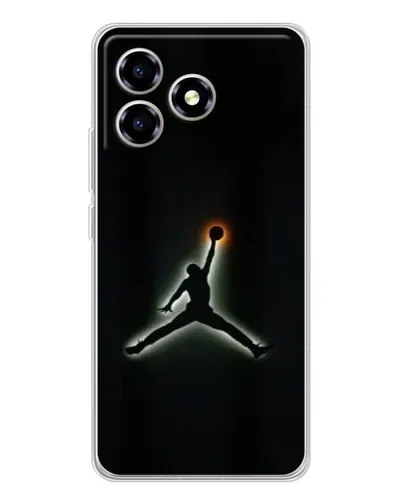 Чехол для ZTE Blade A36 с картинкой «Jordan Gradient Logo»