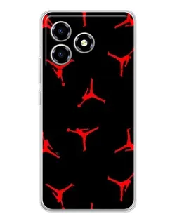 Чохол для ZTE Blade A36 з картинкою «Jordan Red Pattern» Чохол для ZTE Blade A36 з картинкою «Jordan Red Pattern»
