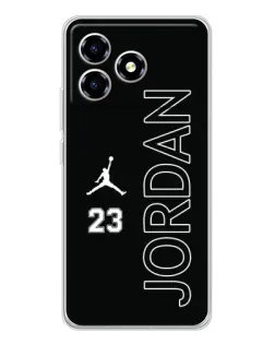 Чехол для ZTE Blade A36 с картинкой «Jordan Vertical»