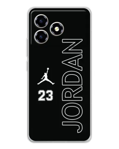 Чехол для ZTE Blade A36 с картинкой «Jordan Vertical»