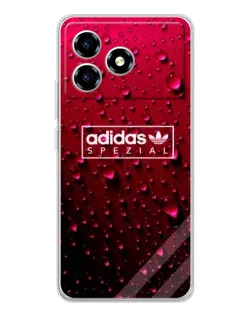Чехол для ZTE Blade A36 с картинкой «Adidas Gold Marble»