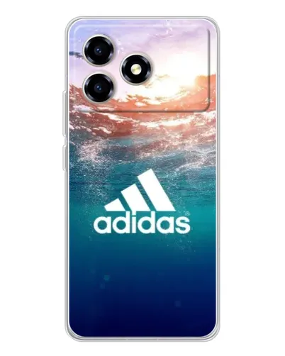 Чехол для ZTE Blade A36 с картинкой «Океанская глубина адидас»