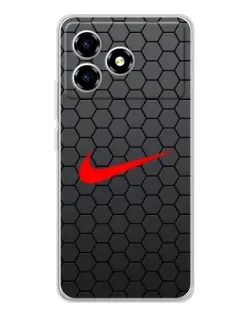 Чохол для ZTE Blade A36 з картинкою «Nike — карбонова сітка» Чохол для ZTE Blade A36 з картинкою «Nike — карбонова сітка»