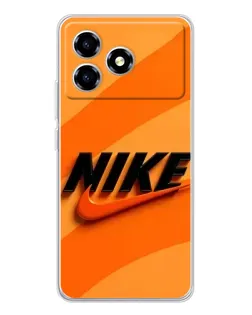 Чохол для ZTE Blade A36 з картинкою «Помаранчевий драйв Nike» Чохол для ZTE Blade A36 з картинкою «Помаранчевий драйв Nike»
