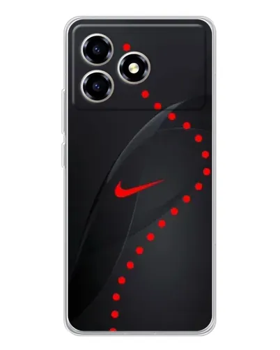 Чехол для ZTE Blade A36 с картинкой «Абстрактный дизайн Nike»